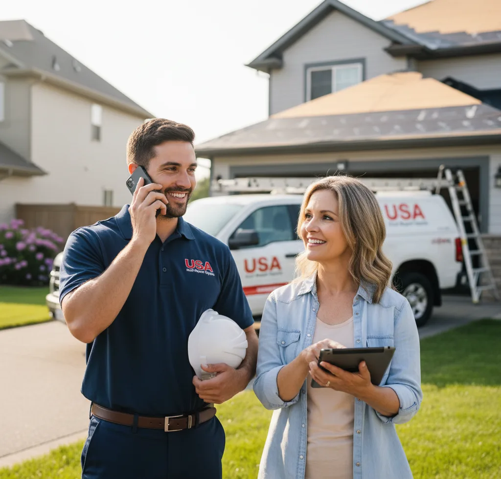 USA Roof Repair Experts customer support in Worcester
